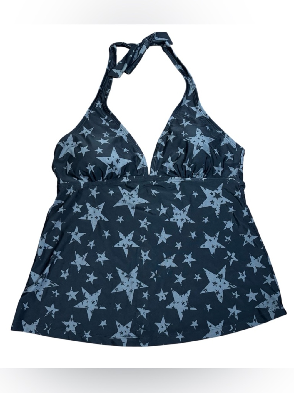 Converse Star tie halter tankini top. Women’s XL